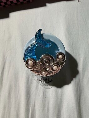 🌧️Bath & Body Works Blue Mermaid Tail Visor Diffuser with Pearl Wave